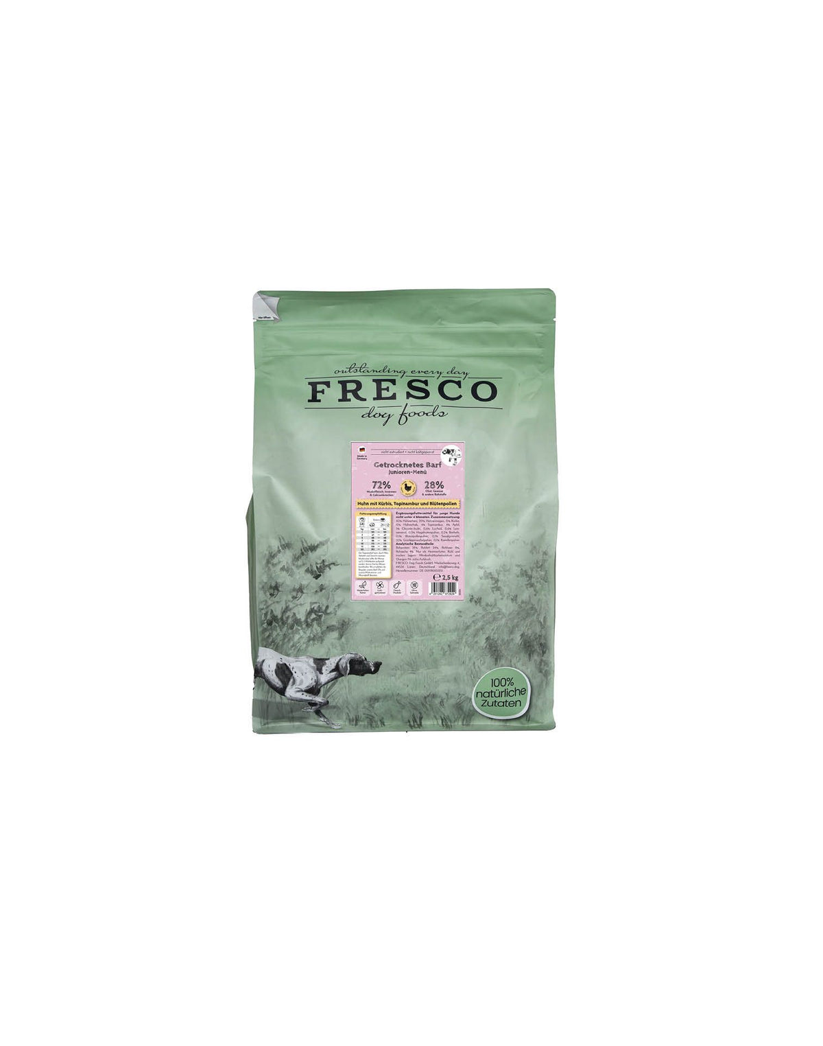 Fresco - Trockenbarf Junioren-Menü Huhn