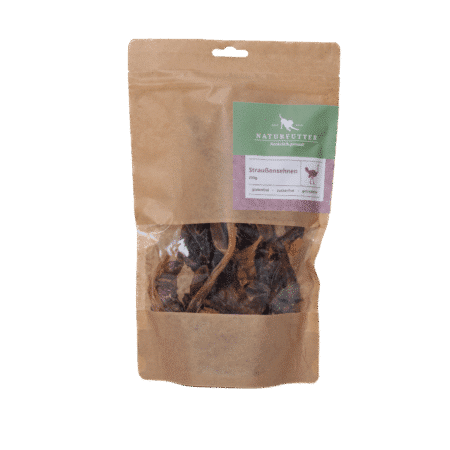 Naturfutter - Straußensehnen 250g