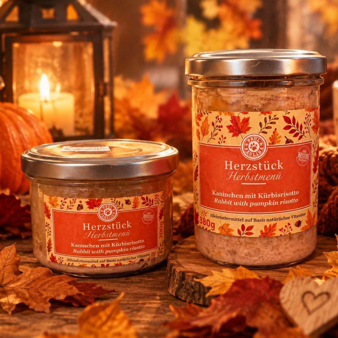 P+P Herzstück Herbstmenü Kaninchen mit Kürbisrisotto 380g