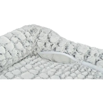 Vital Bett Lino, eckig, schwarz/grau | 110x75 cm