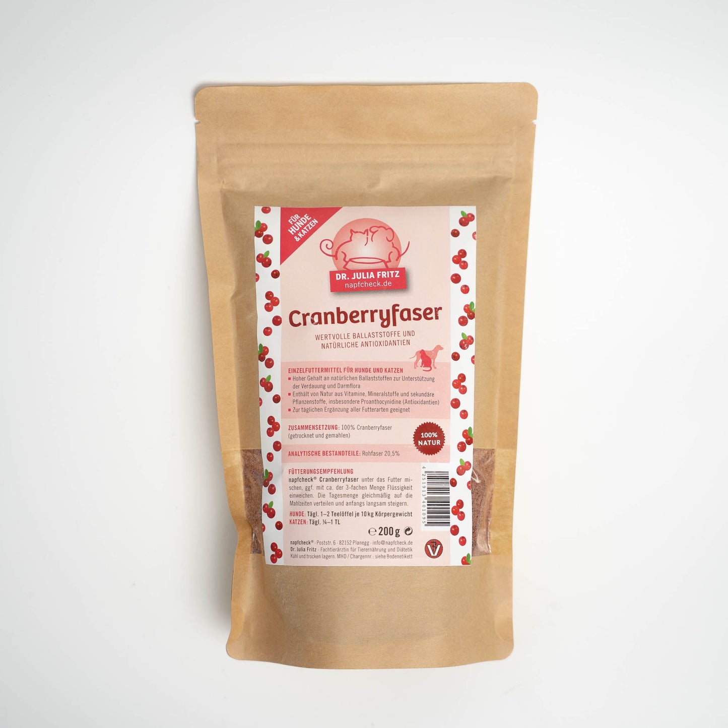 napfcheck Cranberryfaser 200g