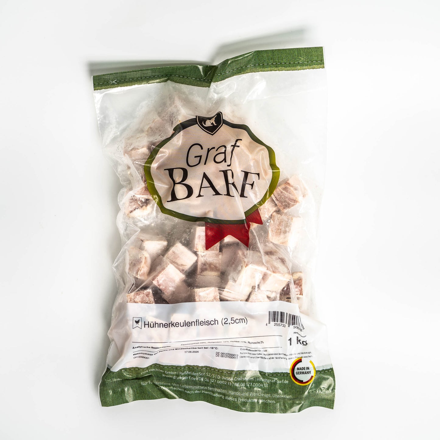 Grafbarf - Hühnerkeulenfleisch 1kg