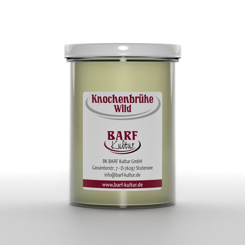 Knochenbrühe vom Wild 385ml Barfkultur