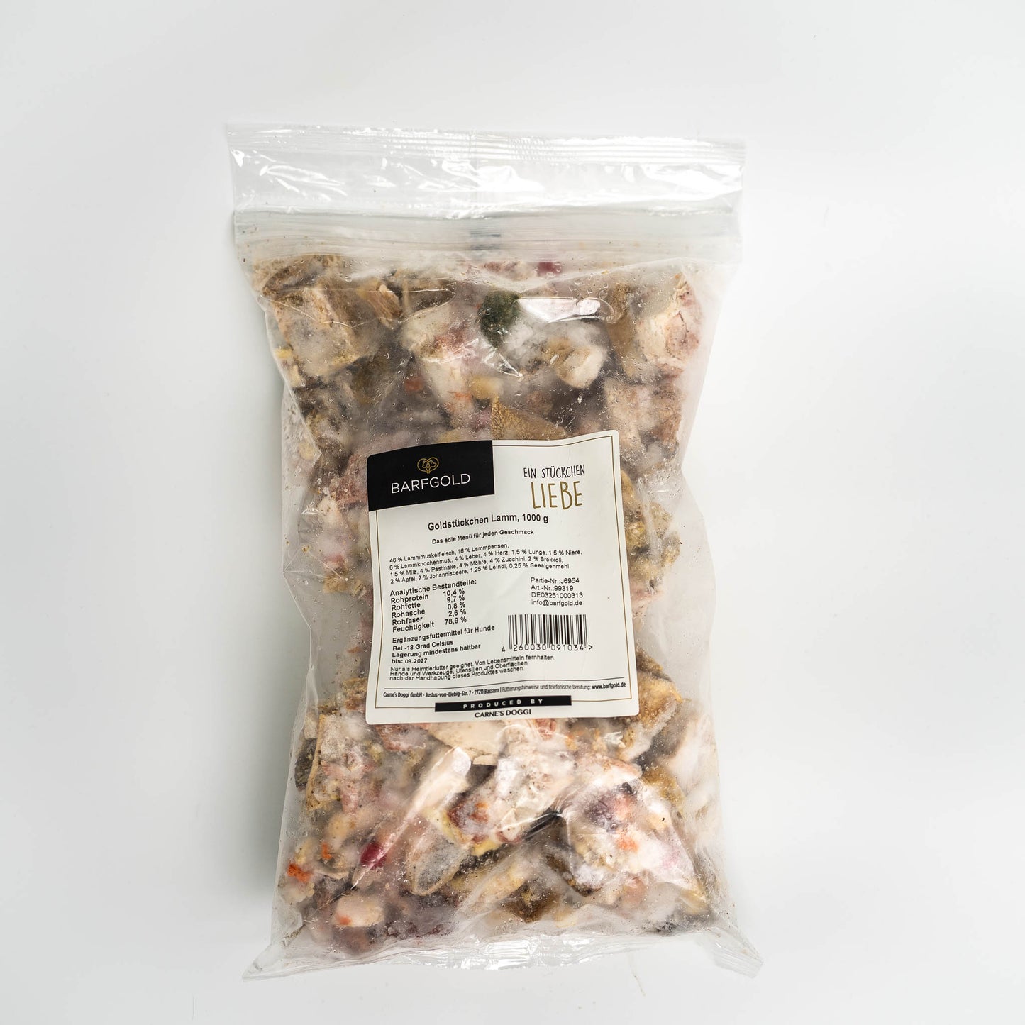 Barfgold - Goldstückchen Lamm 1kg