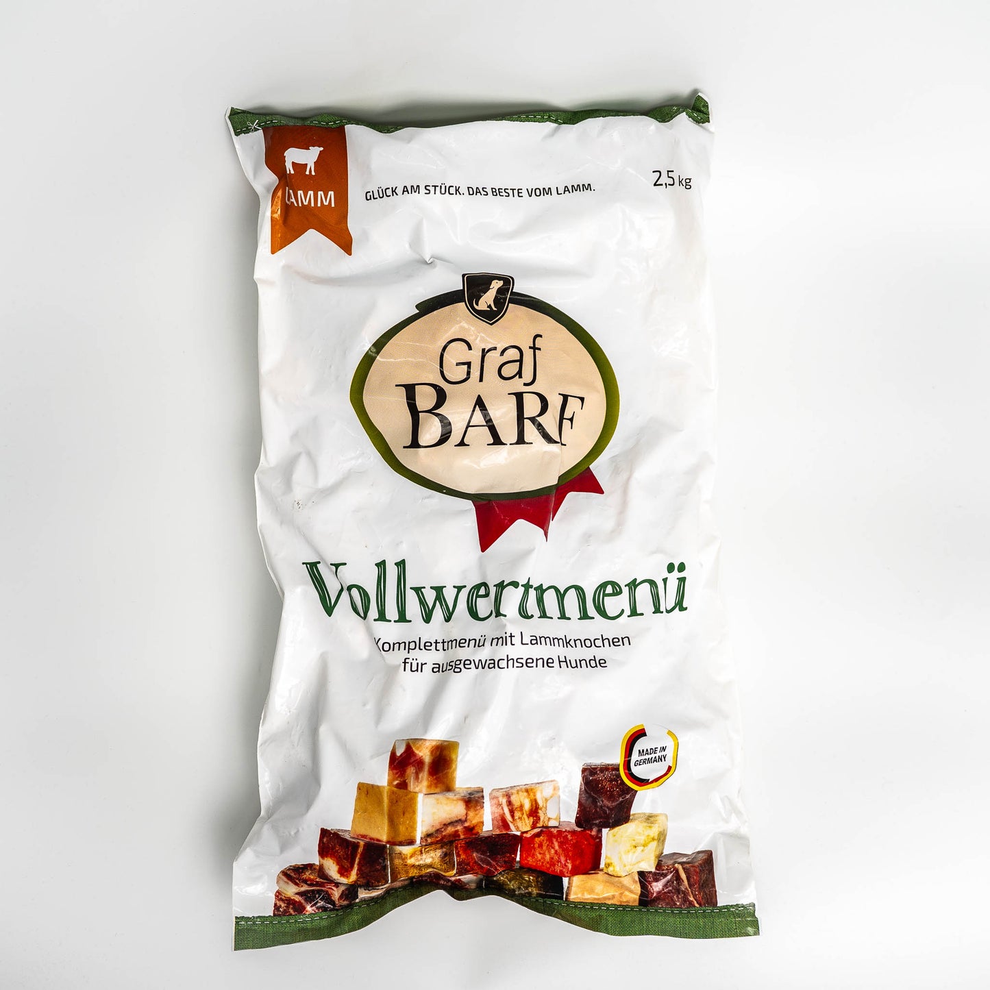 Grafbarf - Vollwertmenü mit Lammknochen 2,5kg