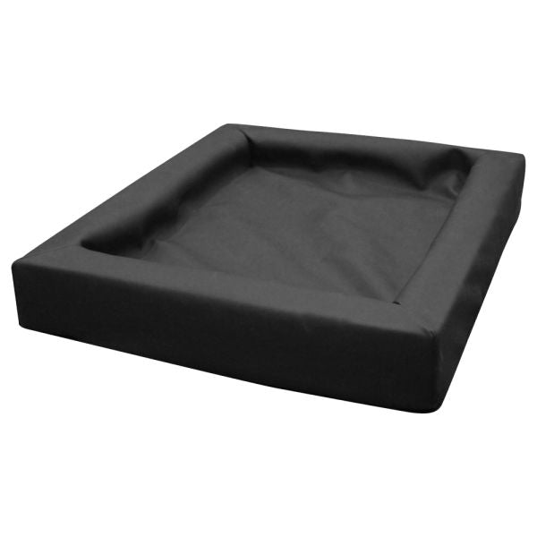 Hundebett Kvadro Kunstleder 100 x 85 cm anthrazit