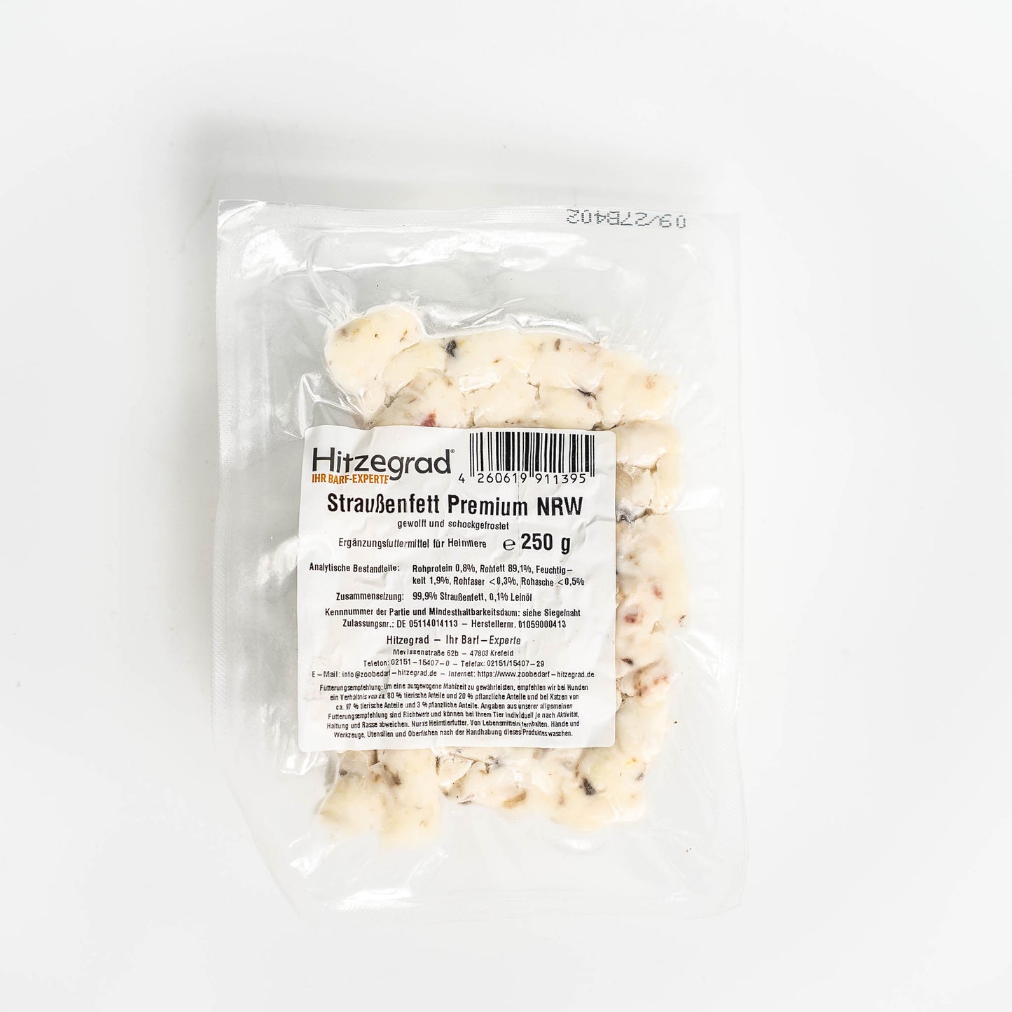 Straußenfett Premium 250g