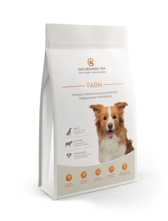 FARM Kaltgepresstes Hundefutter - Das Gesunde Tier - 10 kg
