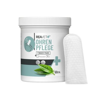 REAVET Ohrenpflege Finger-Pads 50 Stk.