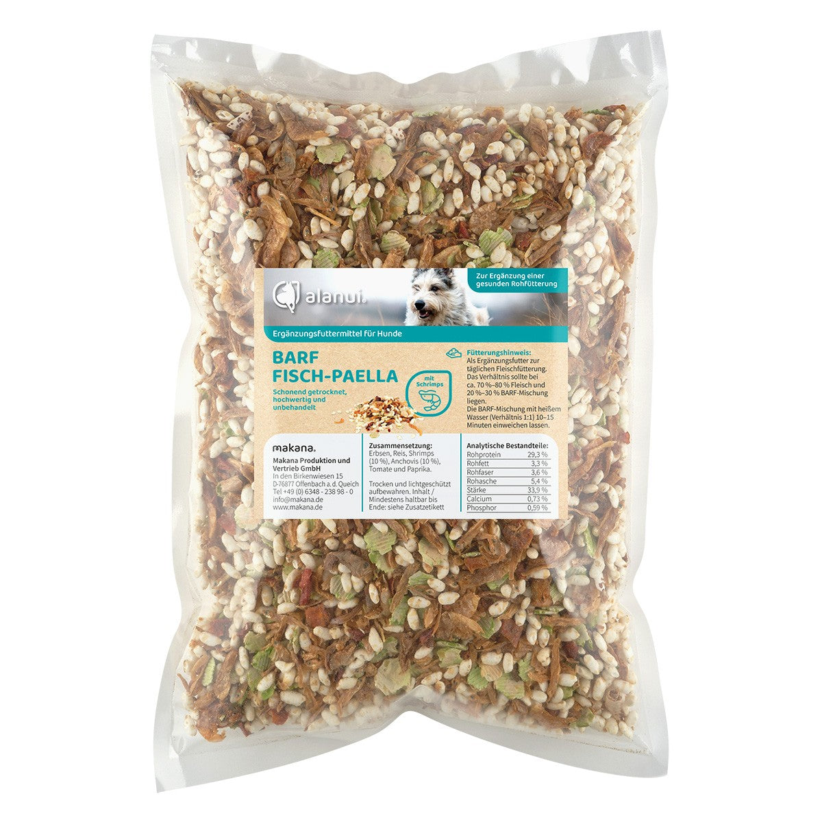 alanui - Trockenbarf Fisch-Paella 500g