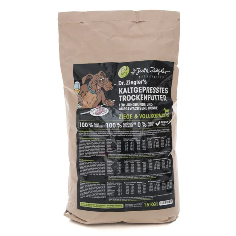 Dr. Ziegler's Ziege & Vollkornreis - 15 kg 