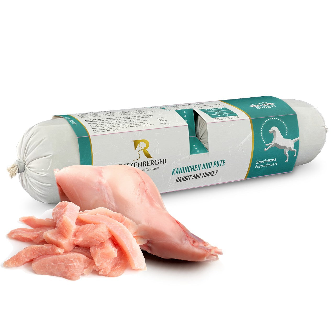 Ritzenberger | Kaninchen und Pute / Duo-Rolls 2 x 400g