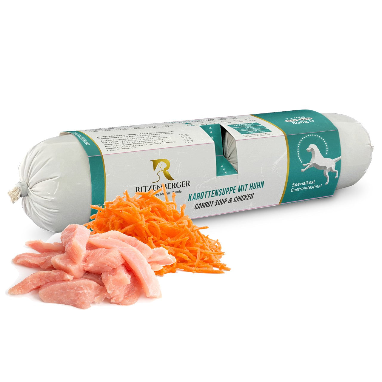 Ritzenberger | Hähnchen & Karottensuppe • Schonkost | Duo-Rolls 2x400g