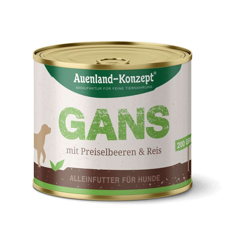 Auenland | Gans mit Preiselbeeren
