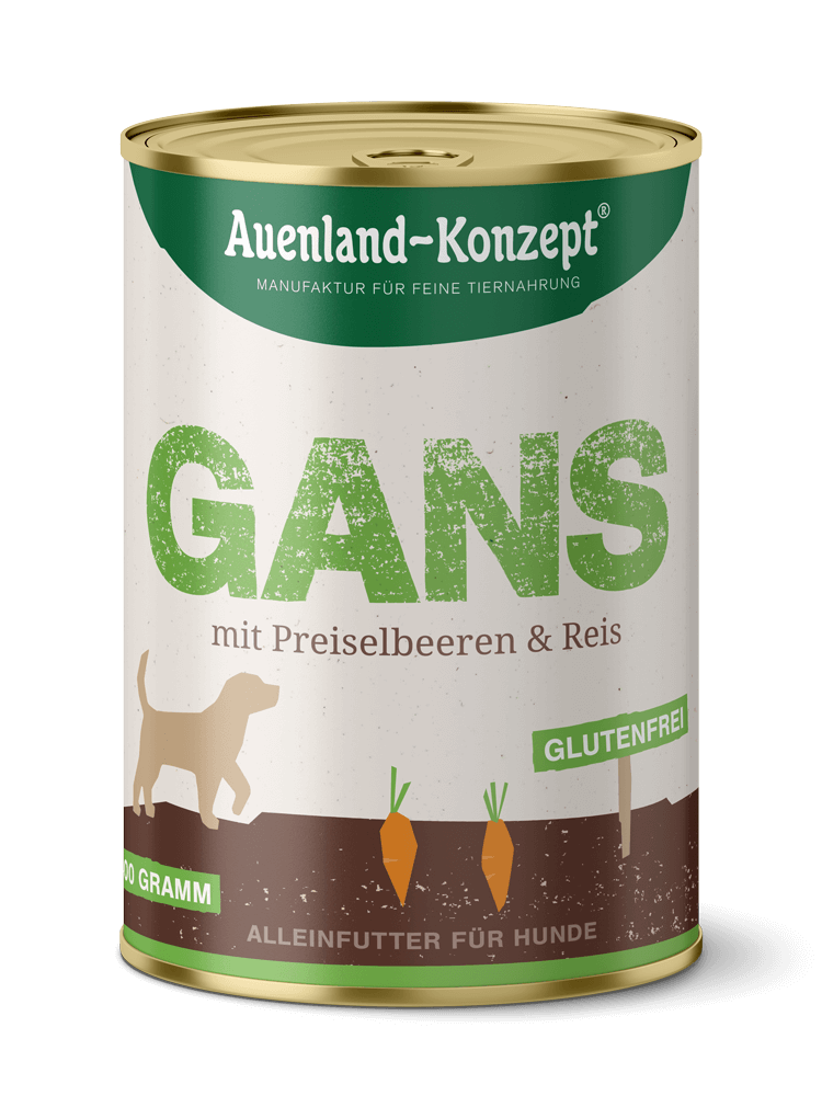 Auenland | Gans mit Preiselbeeren