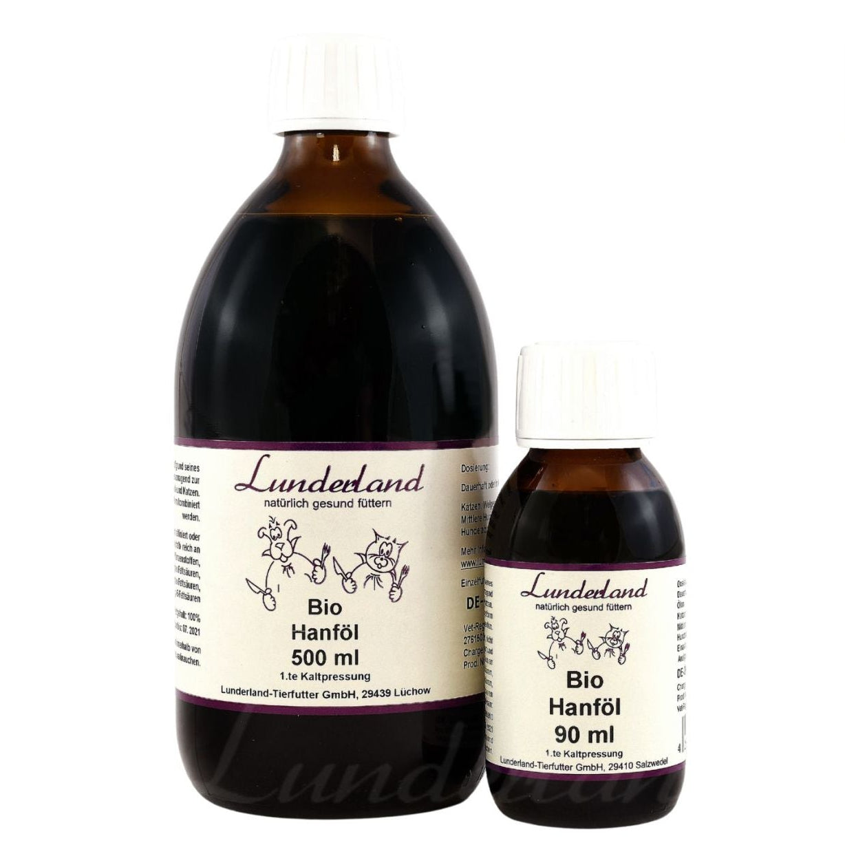 Lunderland Bio-Hanföl 500ml