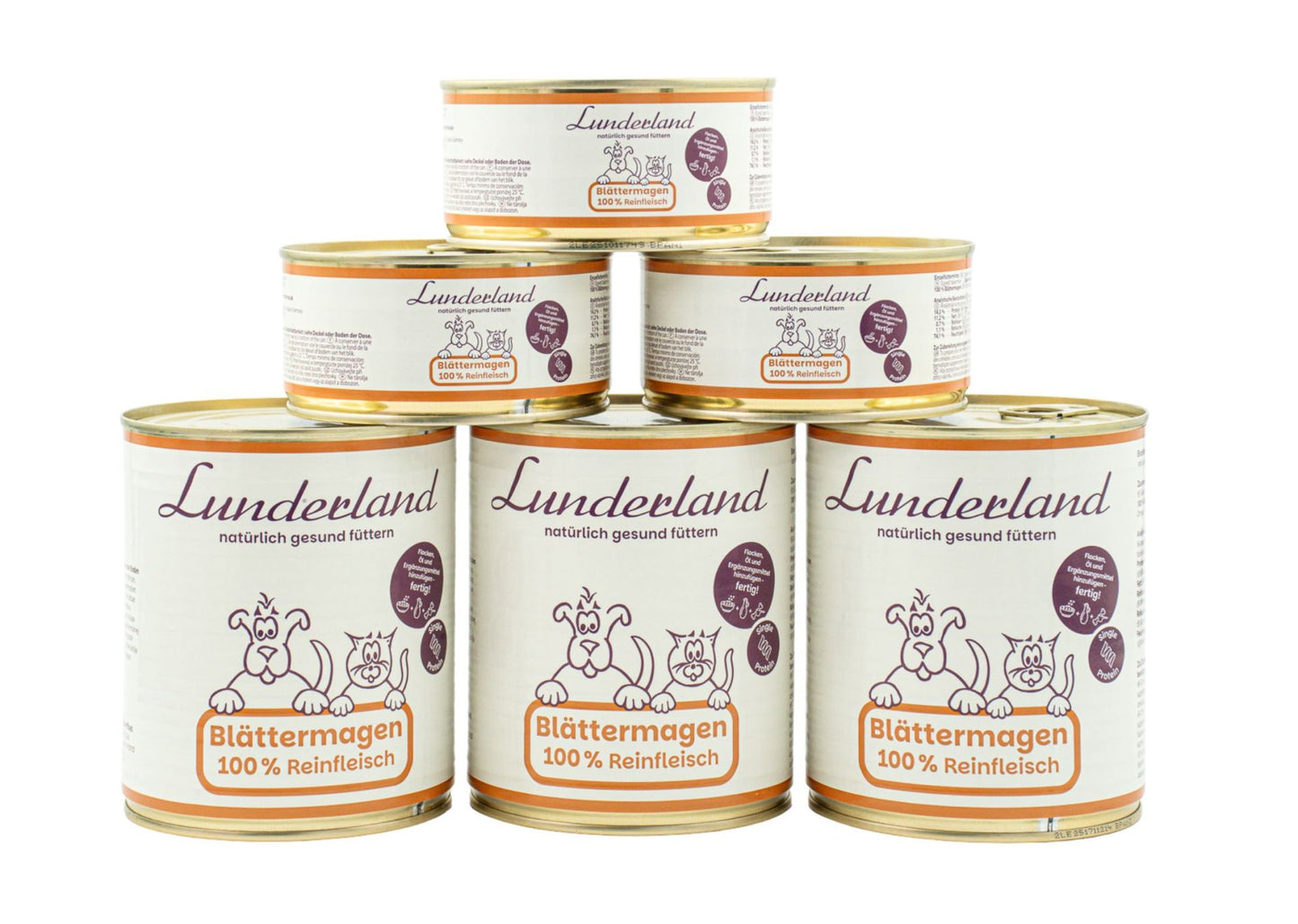 Lunderland | Blättermagen 300g