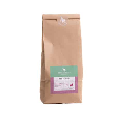 Naturfutter Kalter Hund Hirsch & Reh - 1 kg