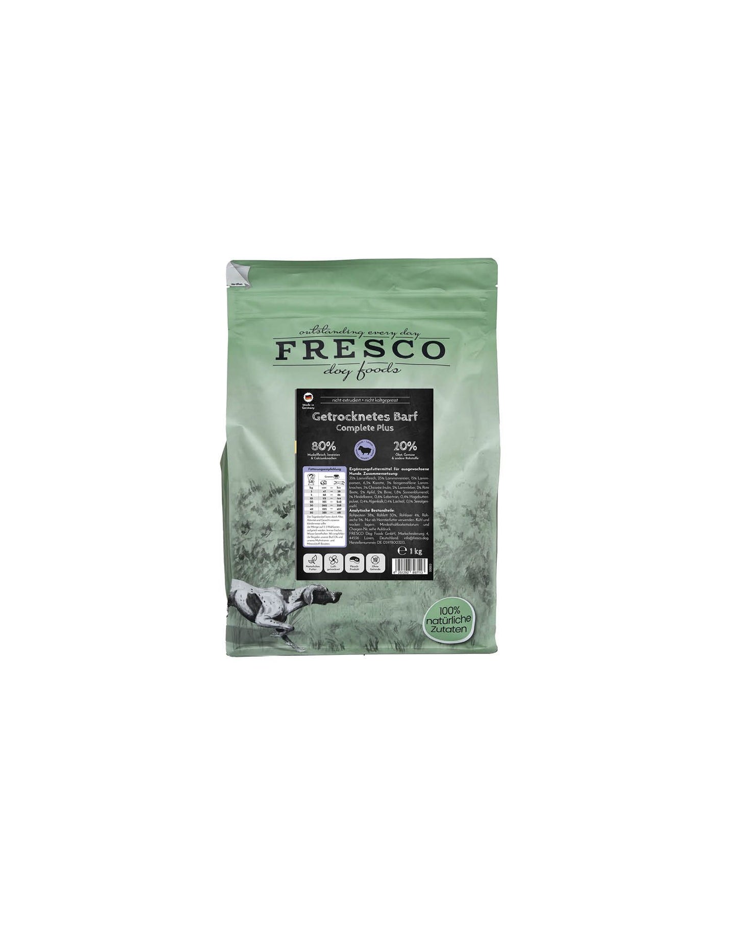 Fresco - Trockenbarf Complete Plus Lamm