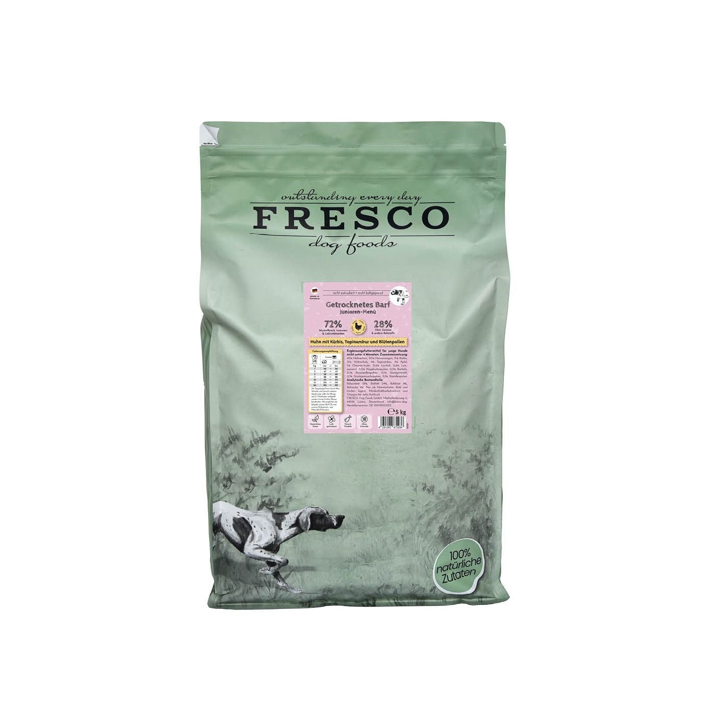 Fresco - Trockenbarf Junioren-Menü Huhn