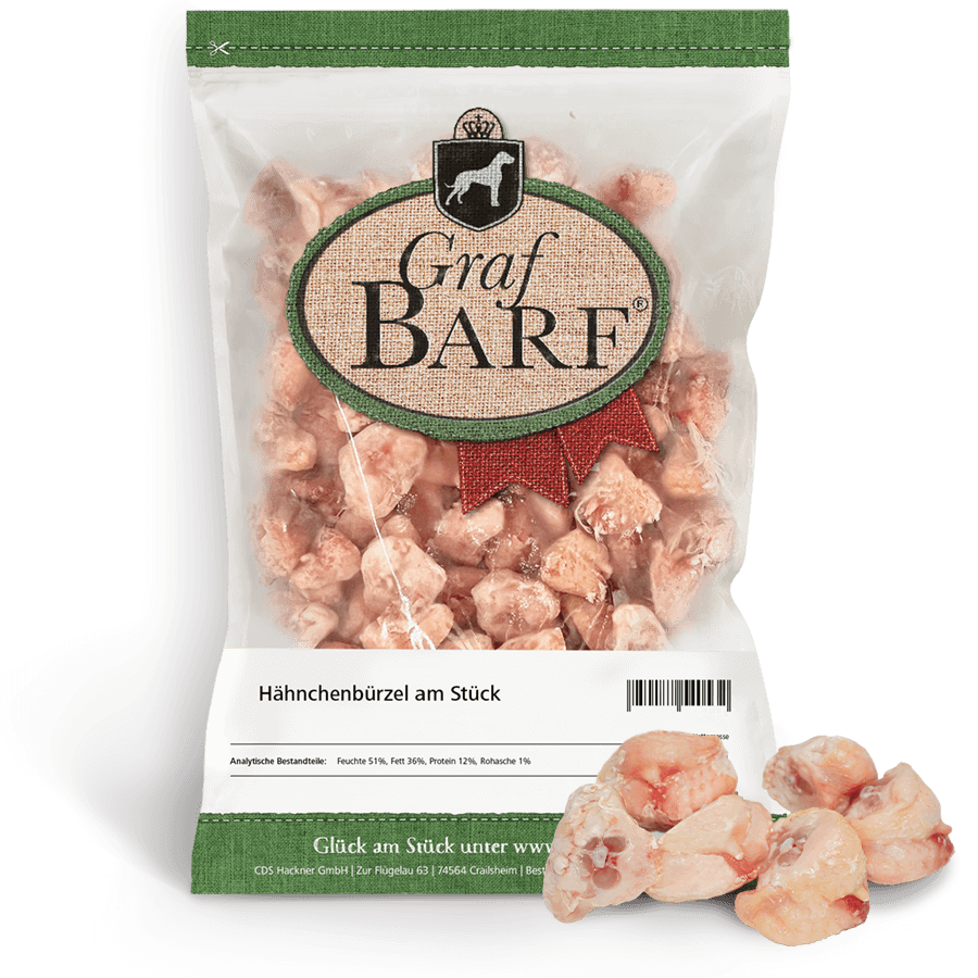 Grafbarf - Hähnchenbürzel am Stück 1kg