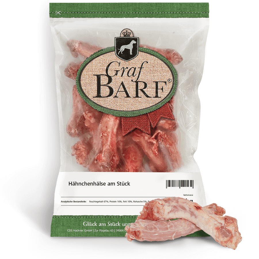 Grafbarf - Hähnchenhälse am Stück 1kg