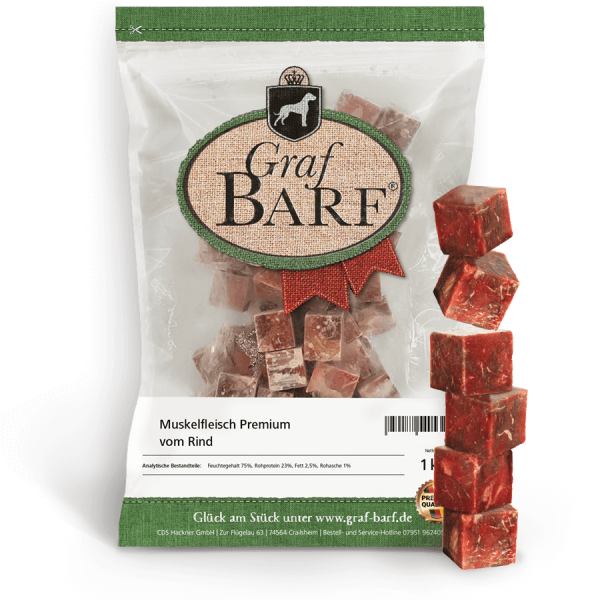 Grafbarf - Muskelfleisch Premium Rind 1kg