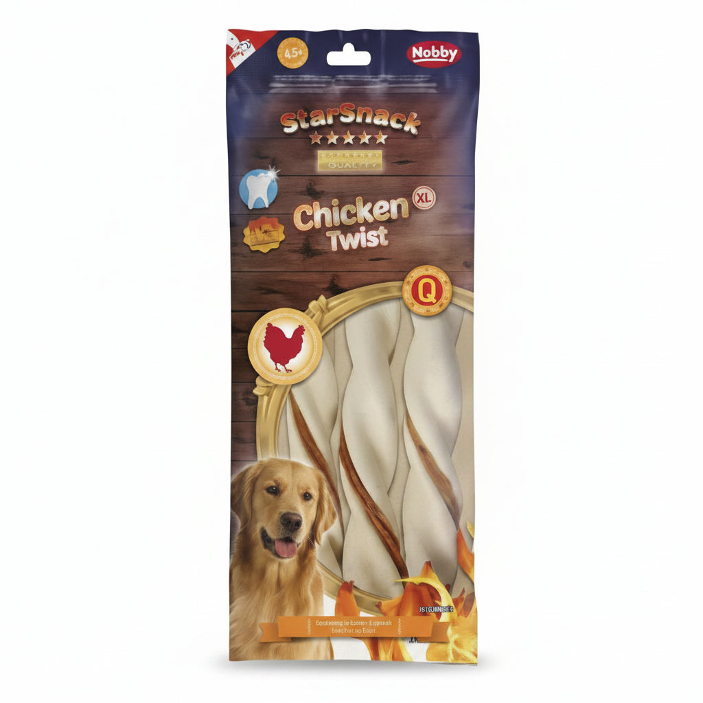 StarSnack Barbecue Chicken Twist XL | 3 Stk. 25 cm 240g
