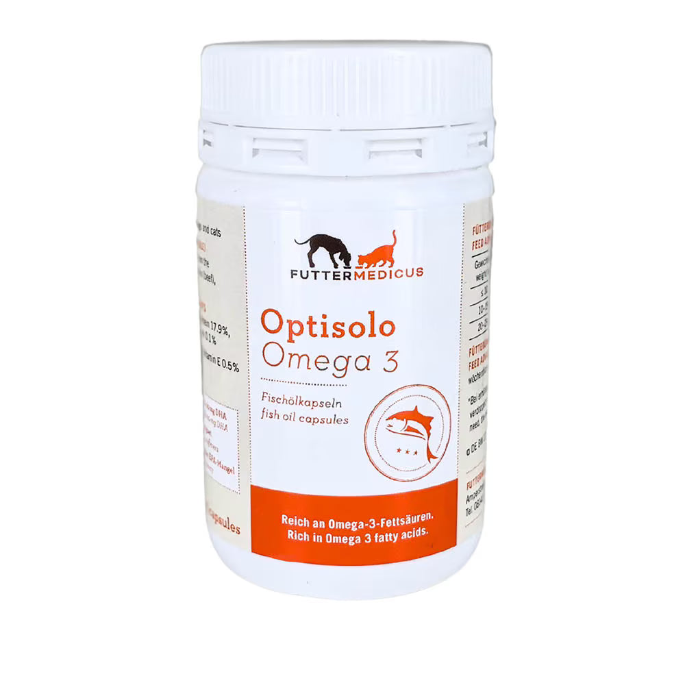 Optisolo Omega 3 Kapseln (Fischölkapseln) 220 Stück