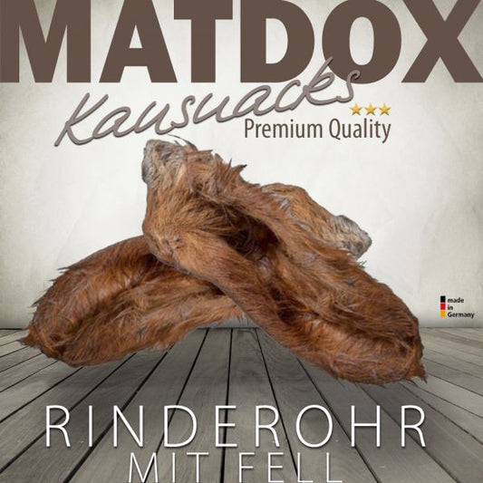 Matdox Rinderohren mit Fell | 10 Stk.