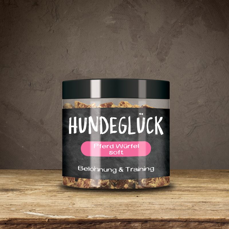 Hundeglück soft Würfel 85g - Pute