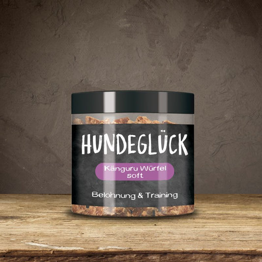 Hundeglück soft Würfel 85g - Känguru