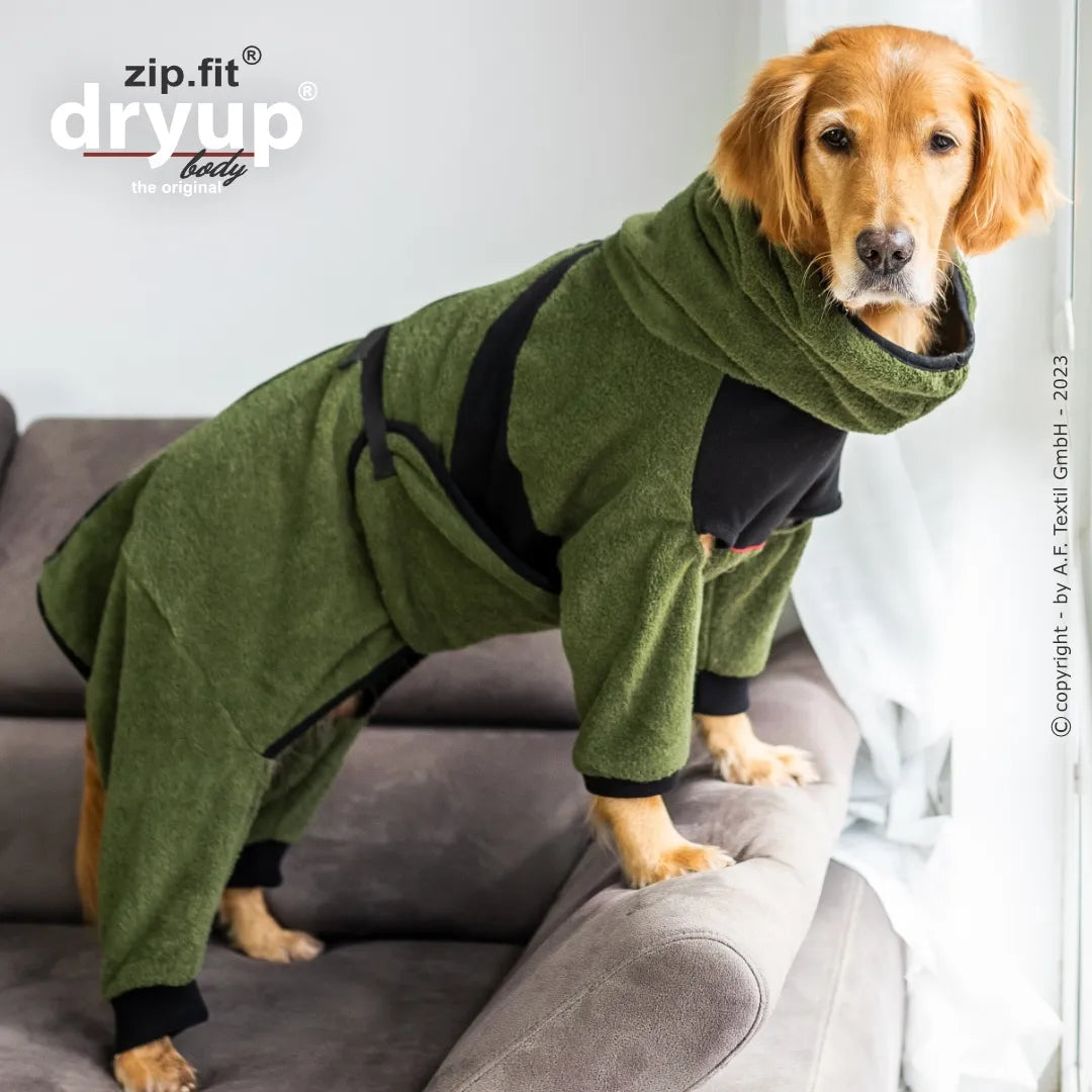 dryup® Hundebademantel mit Bein