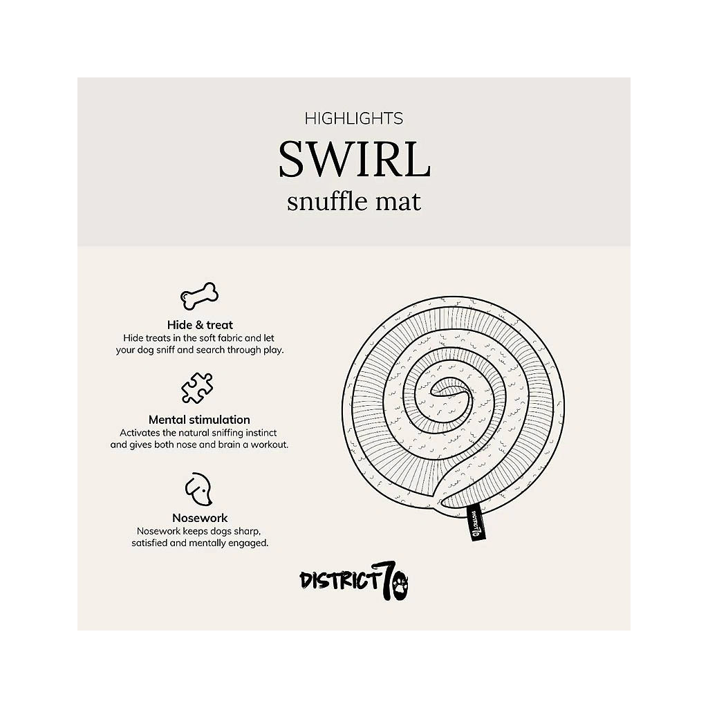 SWIRL stylische Schnüffelmatte