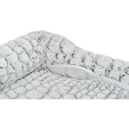 Vital Bett Lino, eckig, schwarz/grau | 110x75 cm