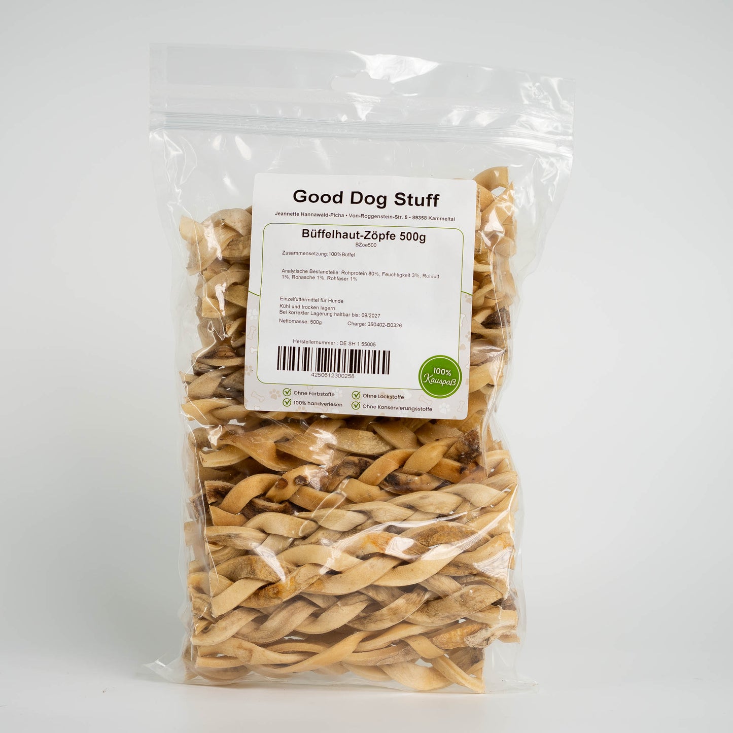 ♥️ Büffelhaut-Zöpfe 500g