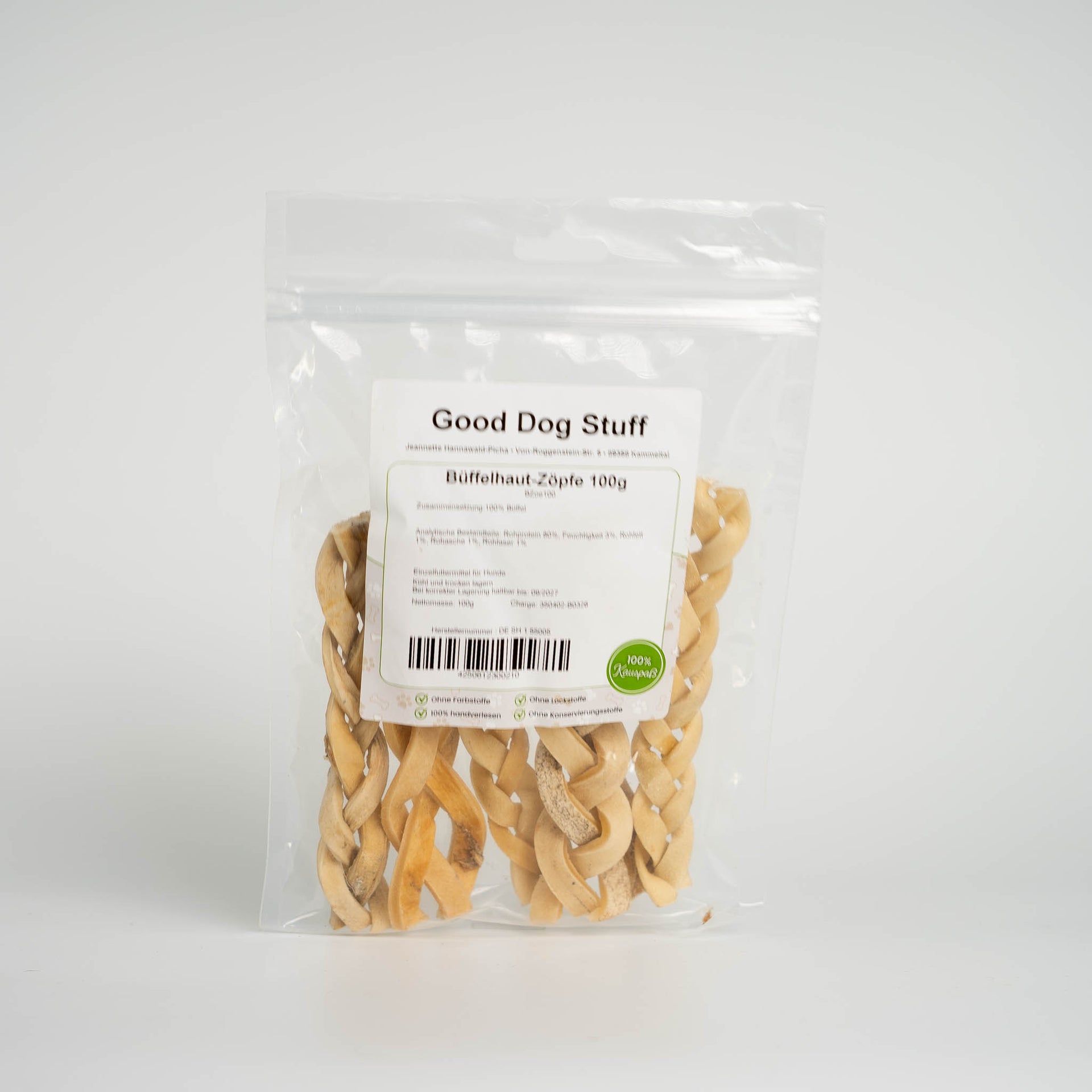 ♥️ Büffelhaut-Zöpfe 100g