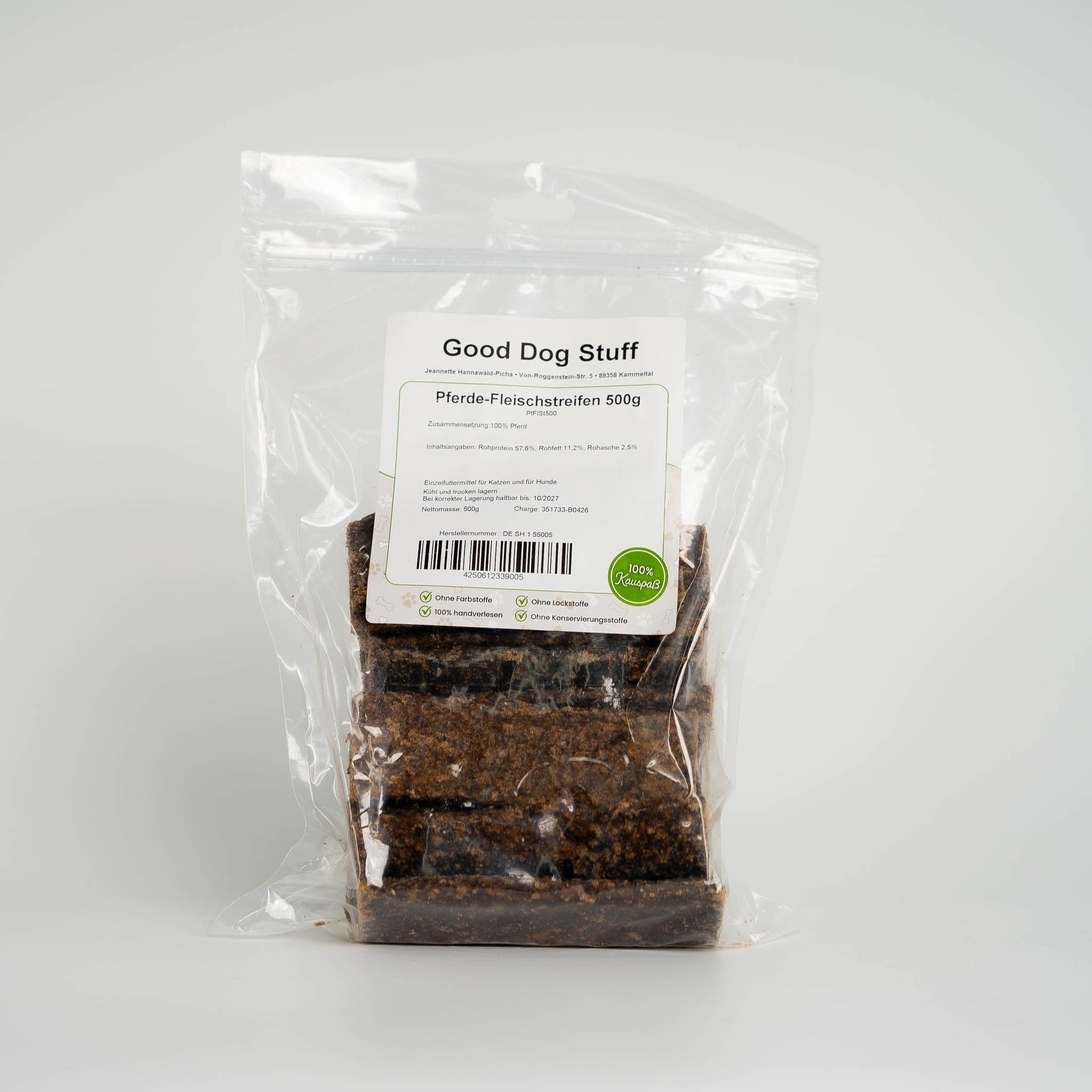 ♥️ Pferde-Fleischstreifen 500g