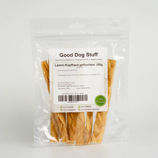 ♥️ Lamm-Kopfhaut, geflochten 100g
