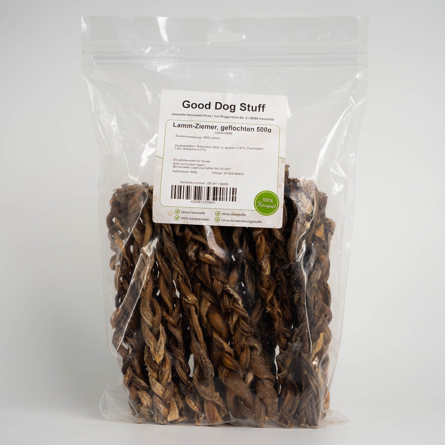 ♥️ Lamm-Ziemer, geflochten 500g