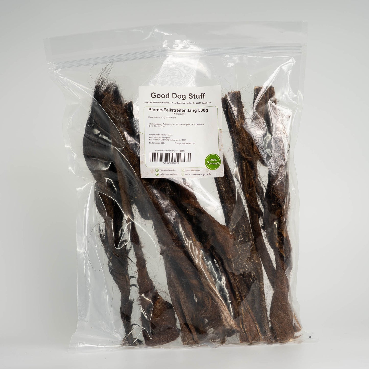 ♥️ Pferde-Fellstreifen, lang 500g