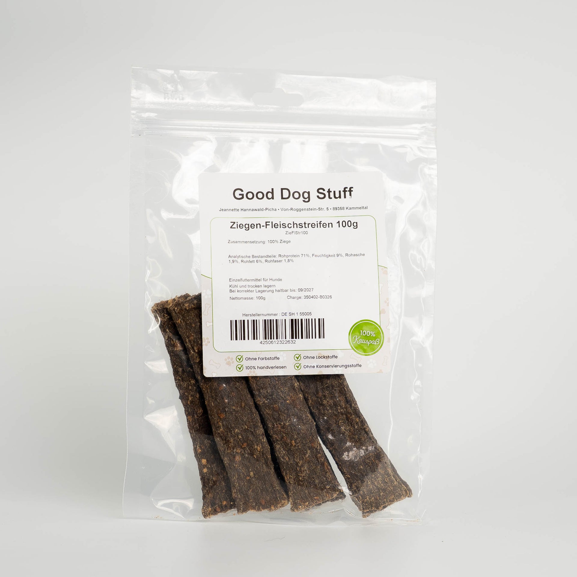 ♥️ Ziegen-Fleischstreifen 250g