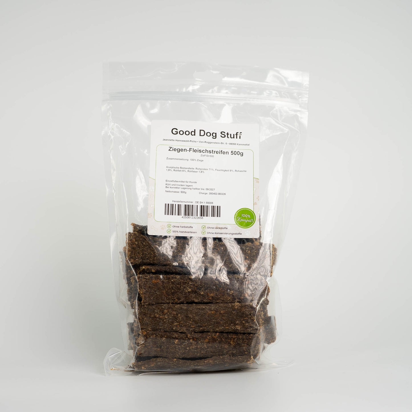 ♥️ Ziegen-Fleischstreifen 500g