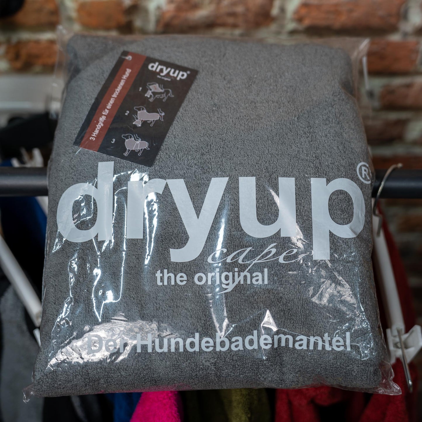 dryup® cape - Hundebademantel - ohne Bein