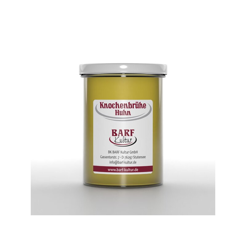 Knochenbrühe vom Huhn 385ml Barfkultur