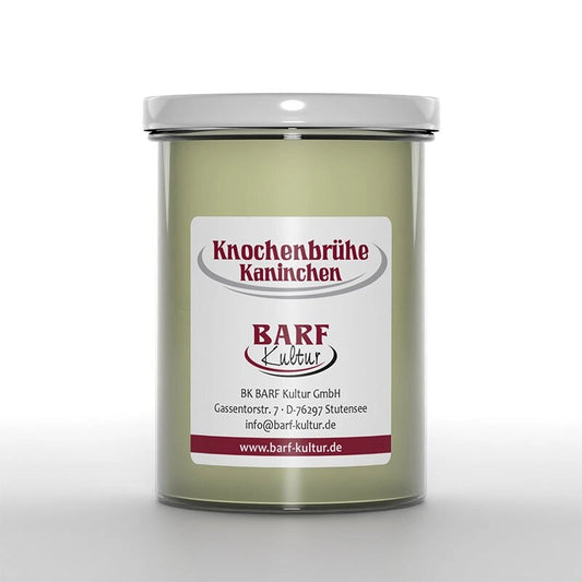 Knochenbrühe Kaninchen 385ml Barfkultur