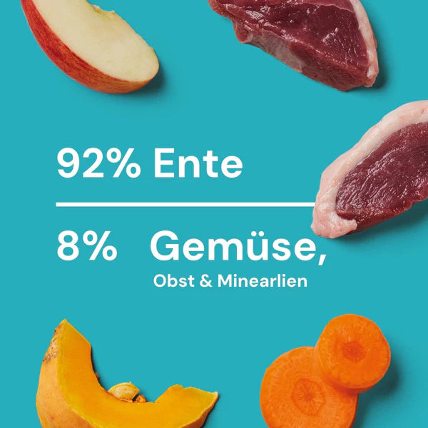 nutriment - Komfort-BARF Menü Ente, Chicorée & Spinat 1 kg