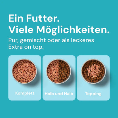 nutriment - Komfort-BARF Menü Ente, Chicorée & Spinat 1 kg