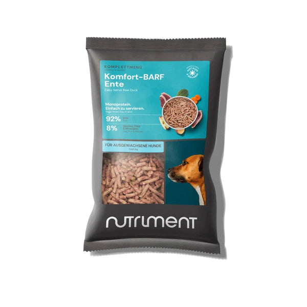 nutriment - Komfort-BARF Menü Ente, Chicorée & Spinat 1 kg