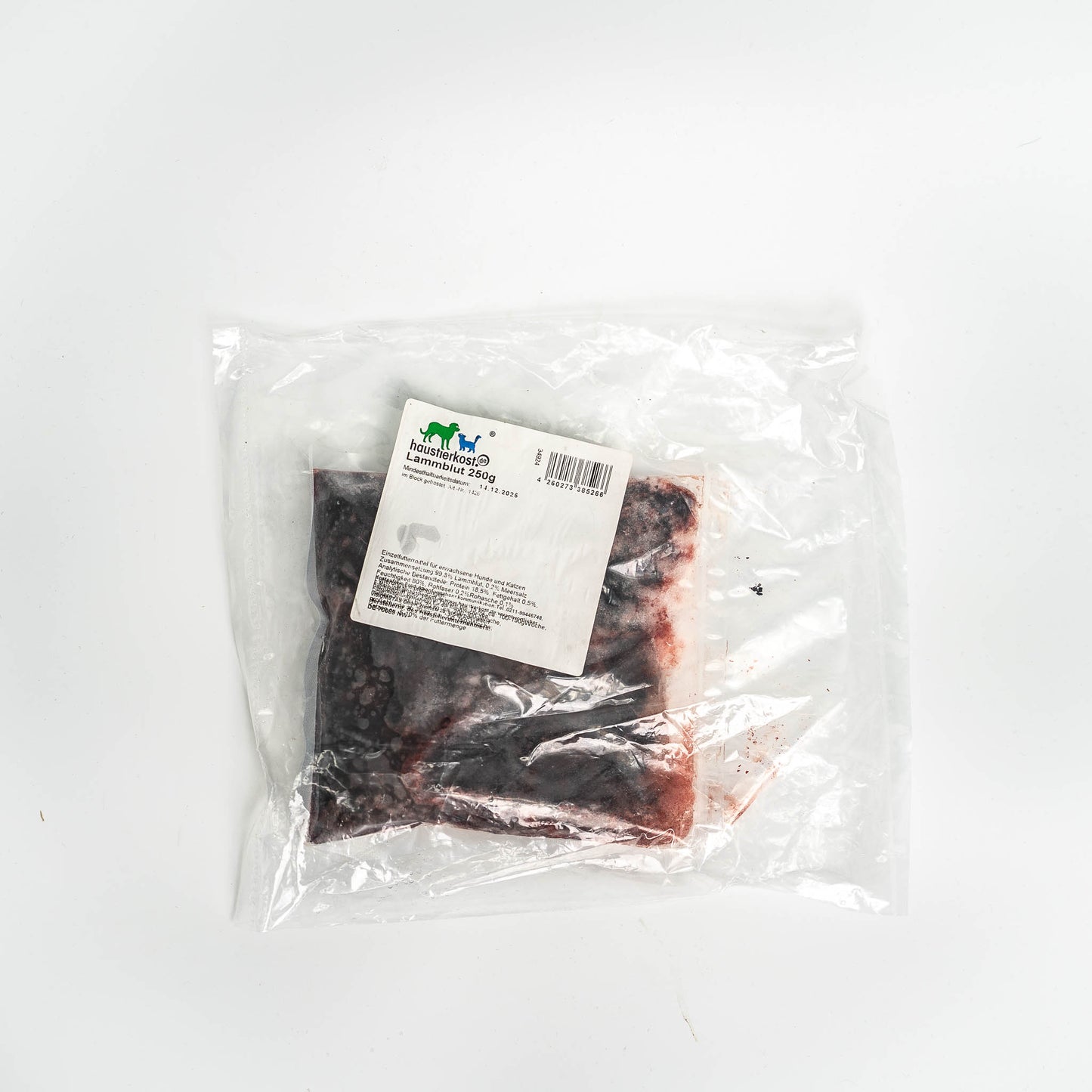 haustierkost - Lammblut 250g